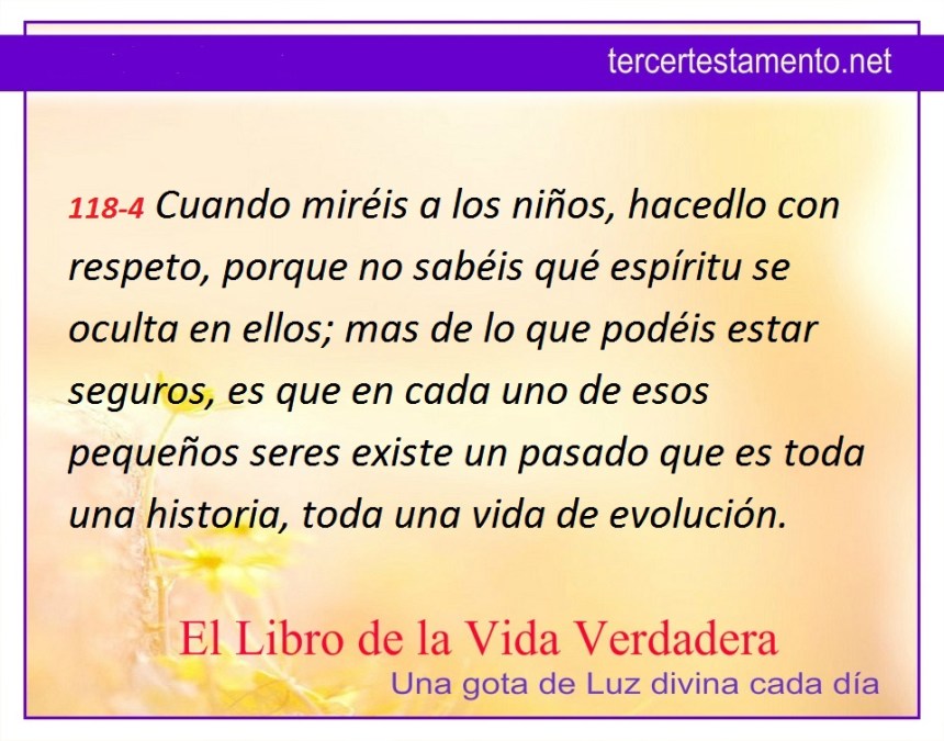 Los niños y su aprendizaje espiritual | El Libro de la Vida Verdadera
