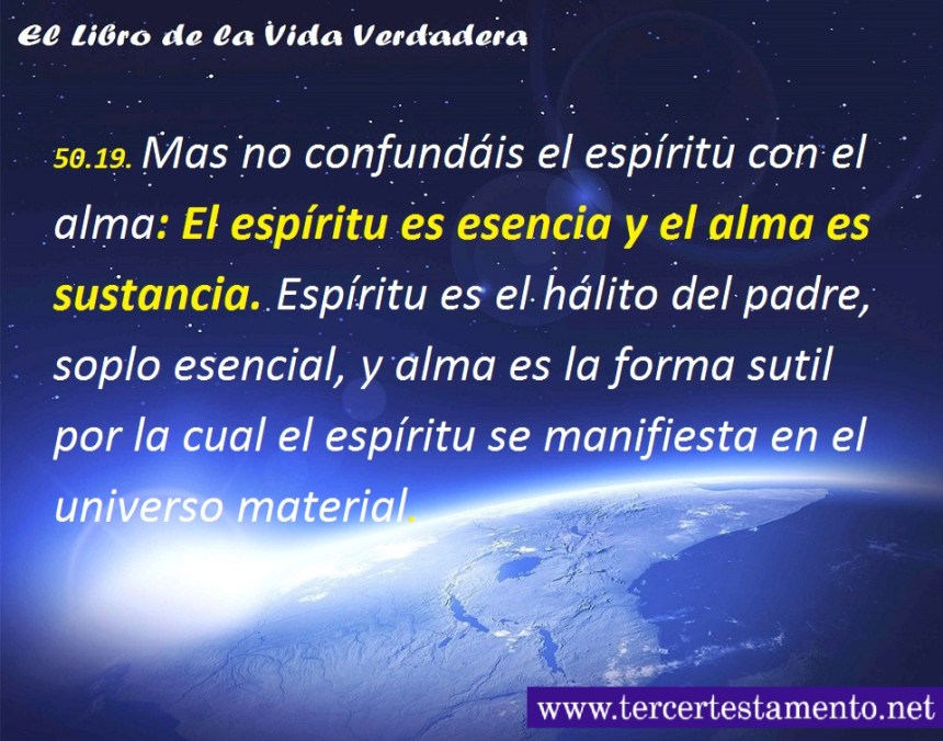 El Alma Universal y cuando desencarnamos | El Libro de la Vida Verdadera