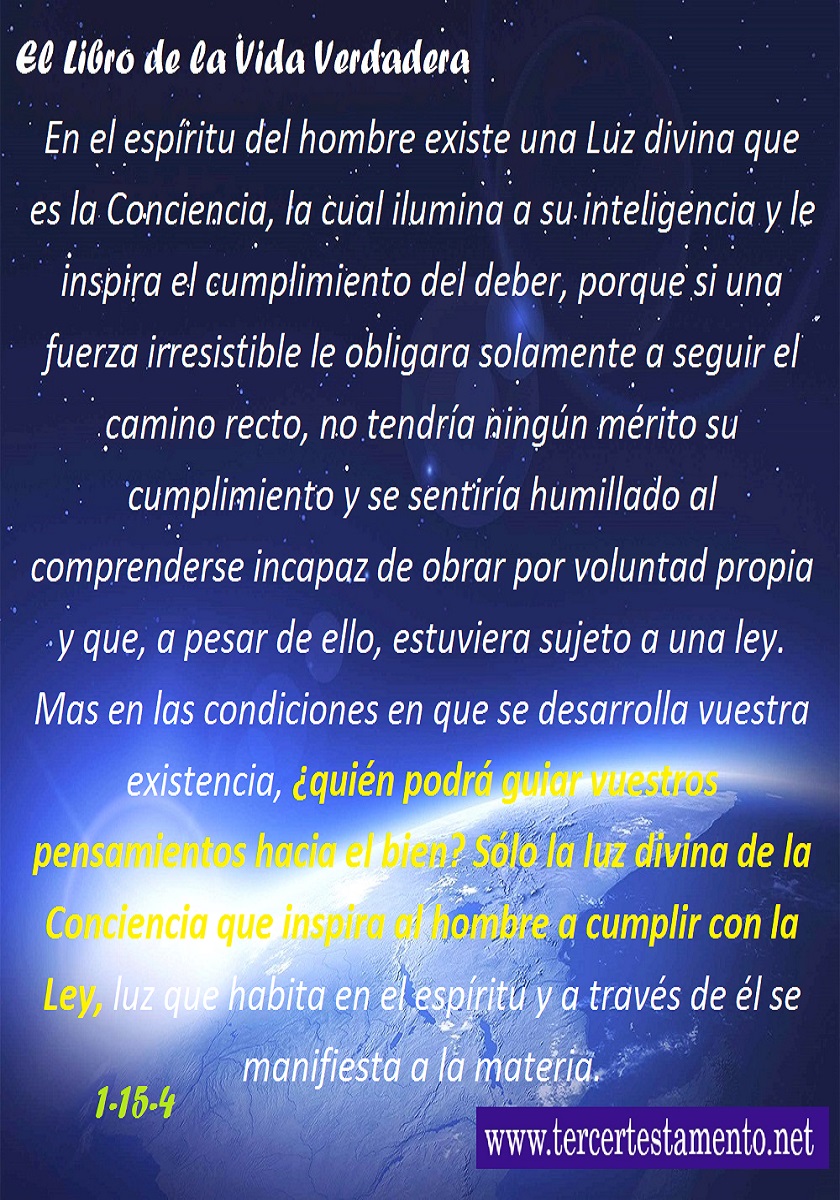 Libro de la Vida Verdadera - Conciencia
